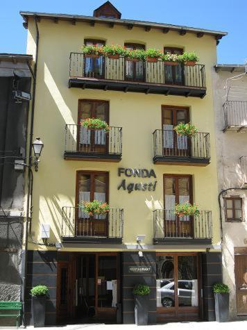 Fonda Agusti Hotel Естери д'Анеу Екстериор снимка